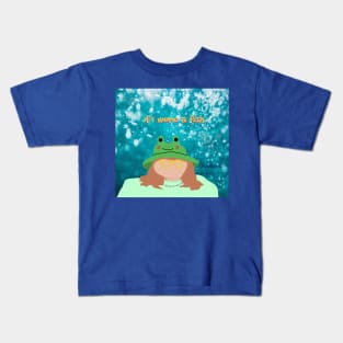 if i were a fish Kids T-Shirt